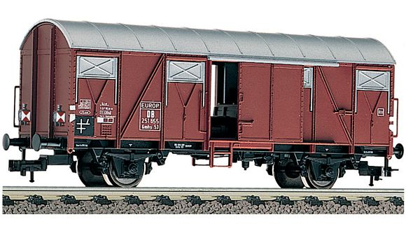 Boxcar type Gmhs 53 with electronic tail light<br /><a href='images/pictures/Fleischmann/531801.jpg' target='_blank'>Full size image</a>